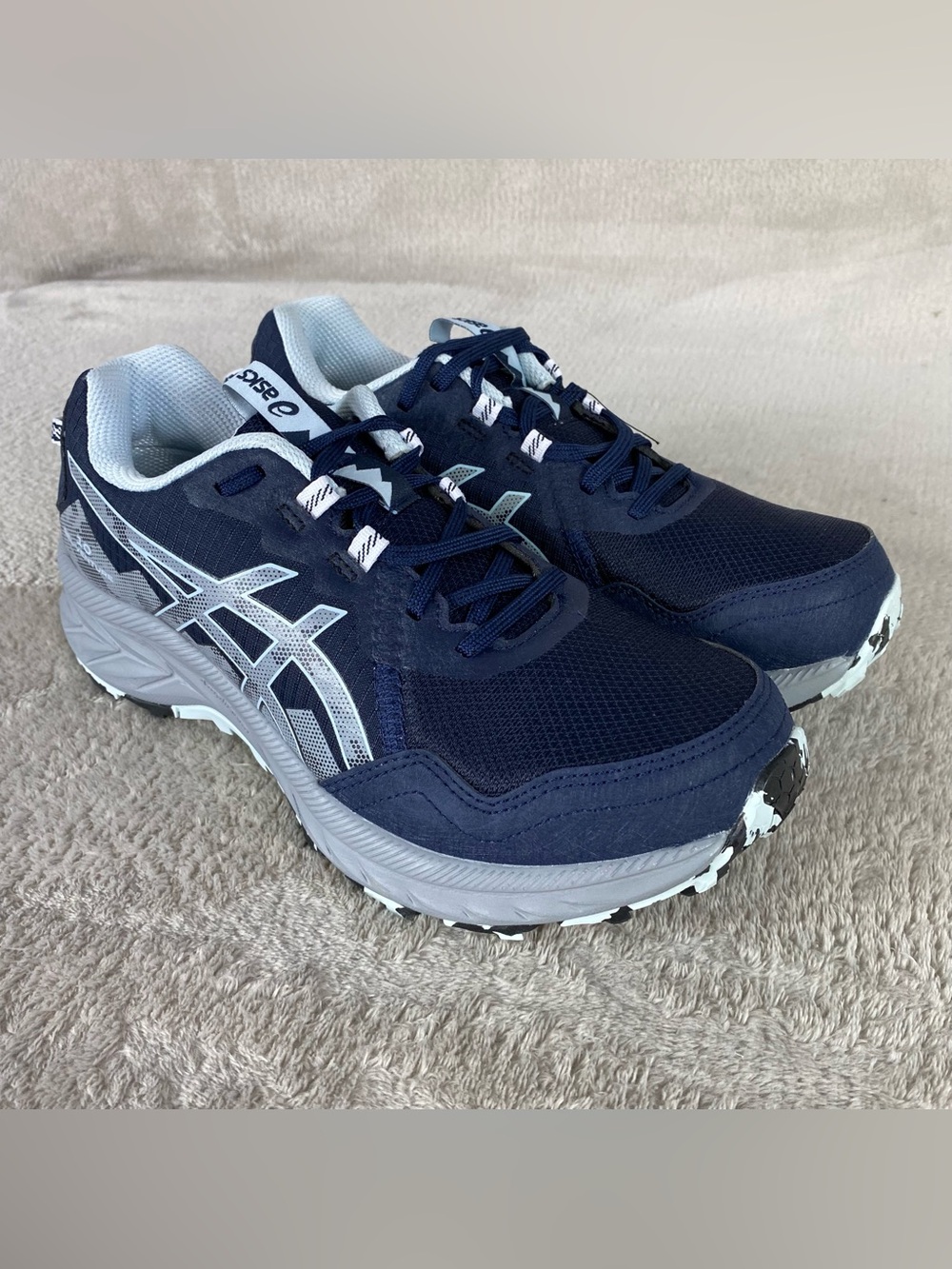 Asics Gel-Venture 10 Womens Shoes 1012B759 Size 8.5 Blue Running Trail Shoes NEW